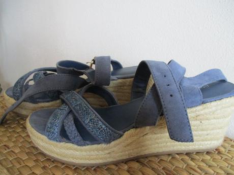 Svetlo modré sandále, graceland,37