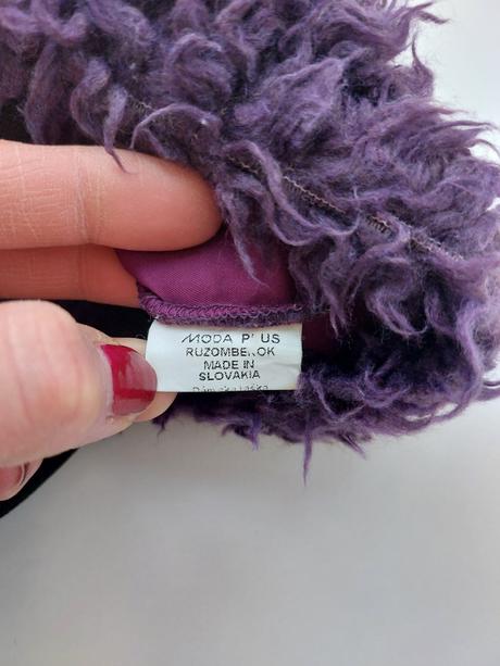 Chlpata kabelka do ruky, 