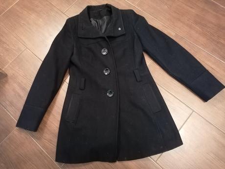 Čierny kabát, dorothy perkins,m