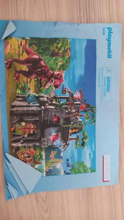 Play mobil dinosaurier s väznicou 9429, 
