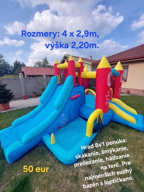 Prenájom skákacích hradov, 