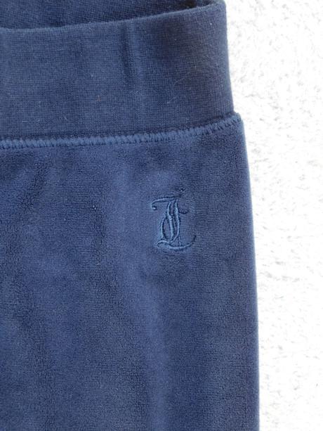 Zamatové tepláky juicy couture, s