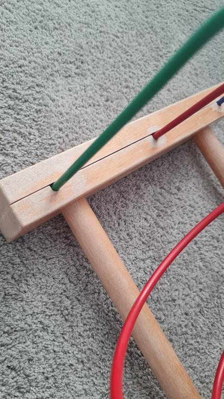 Drevená dráha pre deti - ikea, 