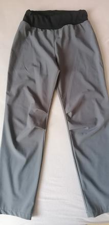 Unuo, detské funkčné nohavice action, sivá, 140