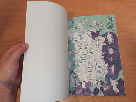 Wildlife - a map colouring book, 