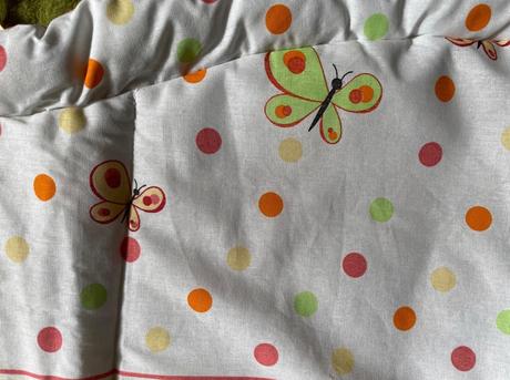 Hniezdo do detskej postieľky motýliky, šírka (cm): 35,dĺžka (cm): 170