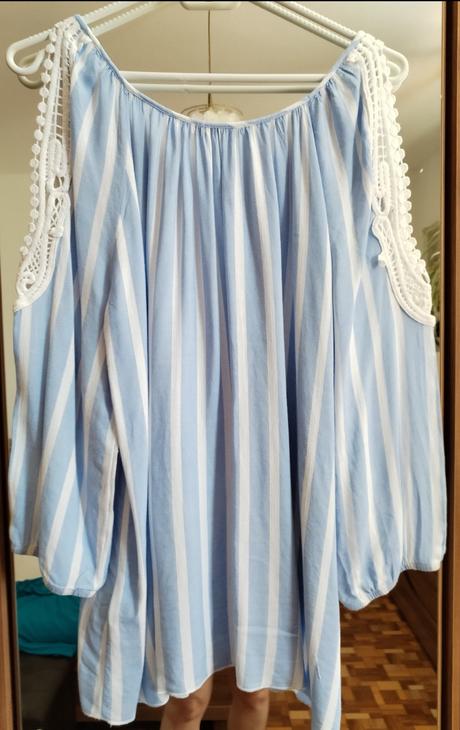 Krásna blúzka s čipkou a odhalenými ramenami orsay, orsay,38