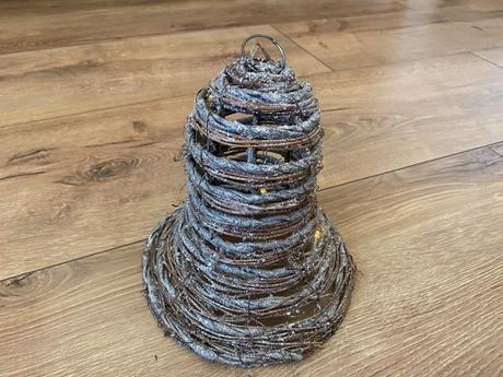 Prútený vianočný zvonček, 