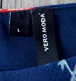 Kvetinové šaty na ramienka vero moda, vero moda,40