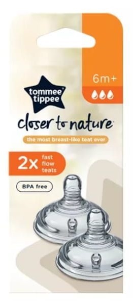 Tommee tippee 211248 náhradné cumlík c2n rýchly pr, tommee tippee