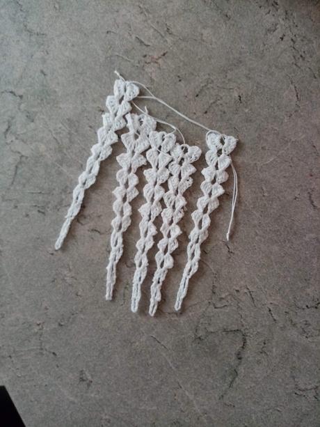 Vianočné háčkované ozdoby,