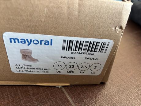 Čižmy mayoral, mayoral,35