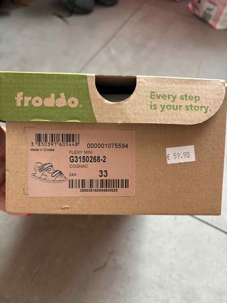 Froddo sandálky 33, froddo,33