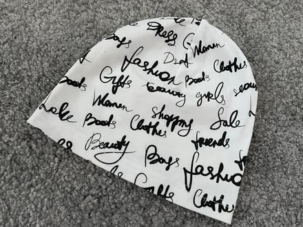 Jarná/letná čiapka jednovrstvová vzor, 50