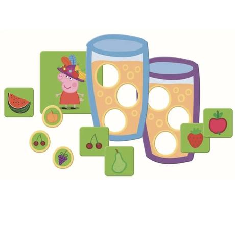 Spoločenská hra peppa pig fruit day,