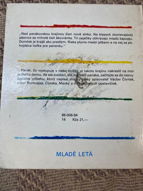 Stará kniha čtvrtek václav čárymáry na múre 1984,