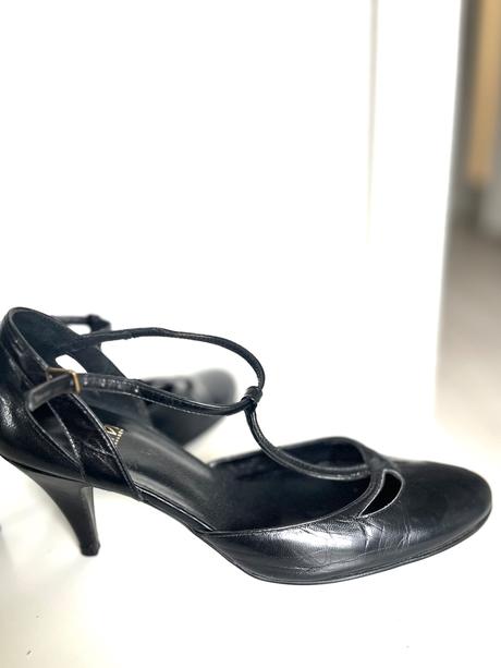 Kožené štýlové billi bi t-remienok, 39