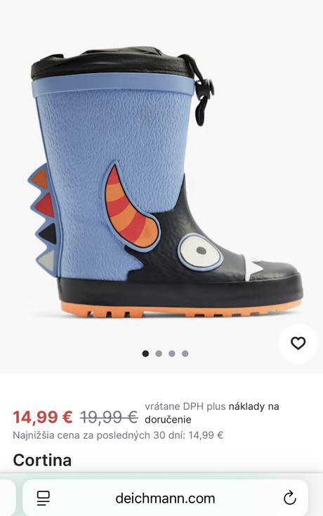 Gumáky cortins 21 ( stopa 14 cm), 21