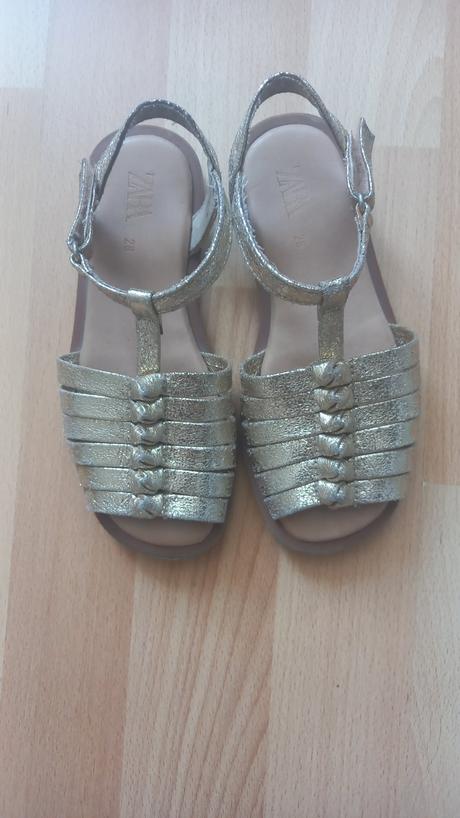Dievčenské sandále veľ. 28, zara,28