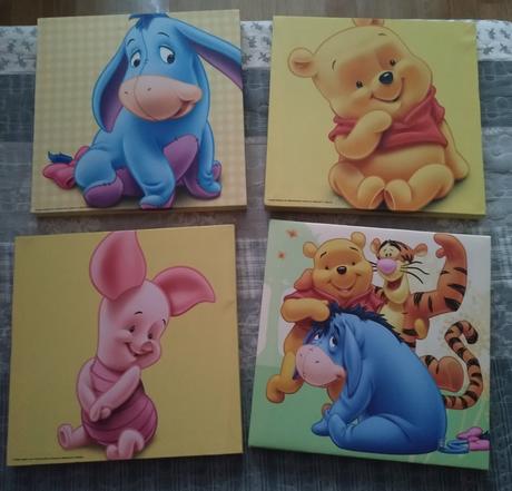 Obrázky na stenu macko pu, 