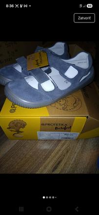 Nové sandále protetika barefoot, protetika,34