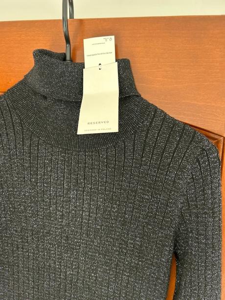 2x nenosené svetrikove šaty s a m, reserved,s