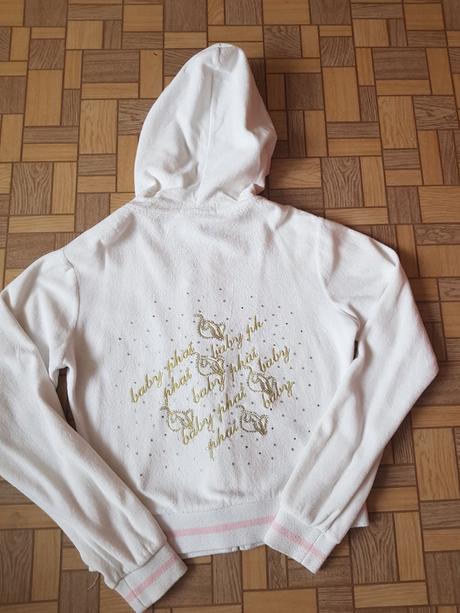 Mikina so zlatymi vysivkami, 170