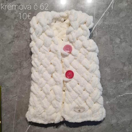 Čiapka so šálom, vesty, 62