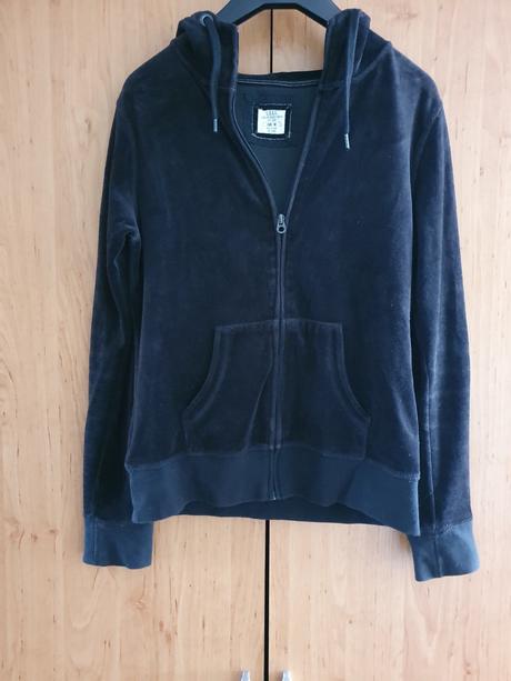 Velurova semisova mikina logg by h&m, l.o.g.g.,m