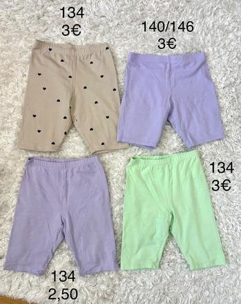 Šortky h&m 134-140, h&m,140