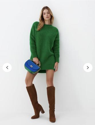 Svetrove šaty, mohito,xs