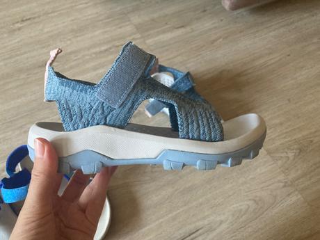 Turisticke pohodlne sandale, decathlon,34