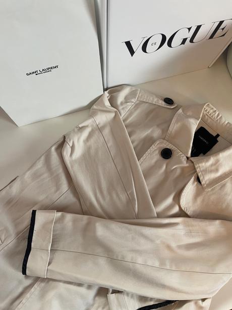 Damsky trenchoat xs/s, xs