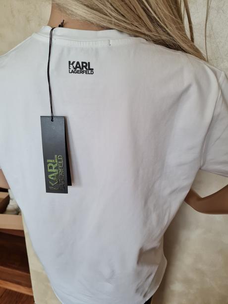 Karl lagerfeld tricko, l / m