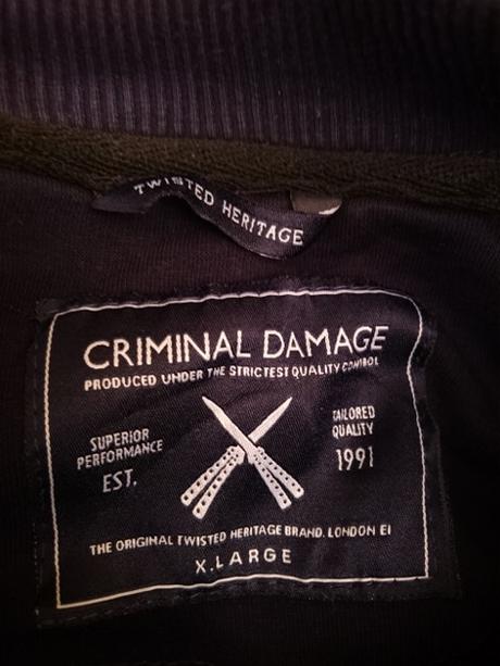 Dámska mikina na zips, damage, xl