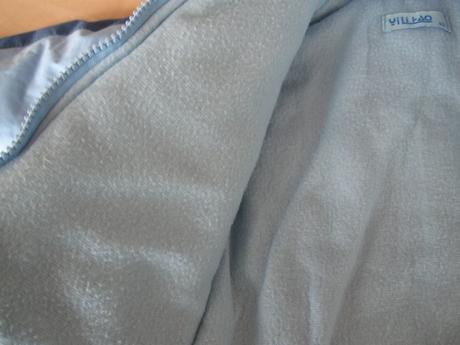 Bledomodrá bundička so žirafkou na zimu, 80