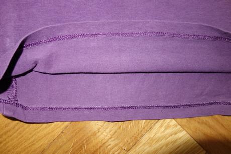 Fialové tričko, h&m,128
