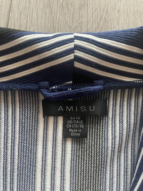 Elegantný prúžkovaný blejzer, amisu,l