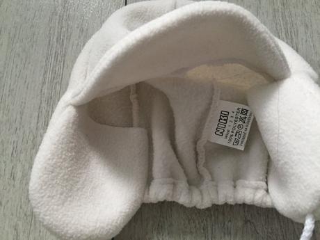 Dievcenska ciapka a rukavice 6-12 mesiacov, 74