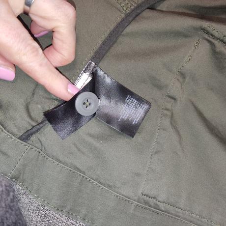 Platený kabátik, h&m,38