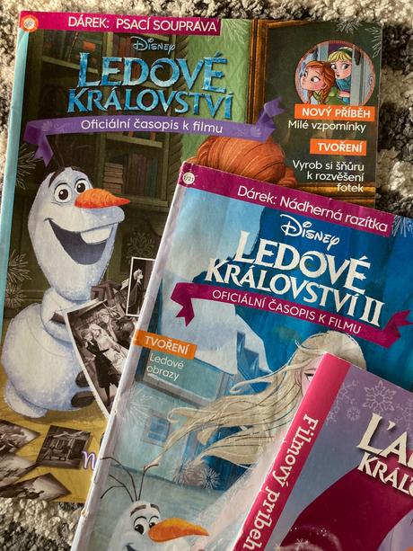 Kniha a časopisy frozen,