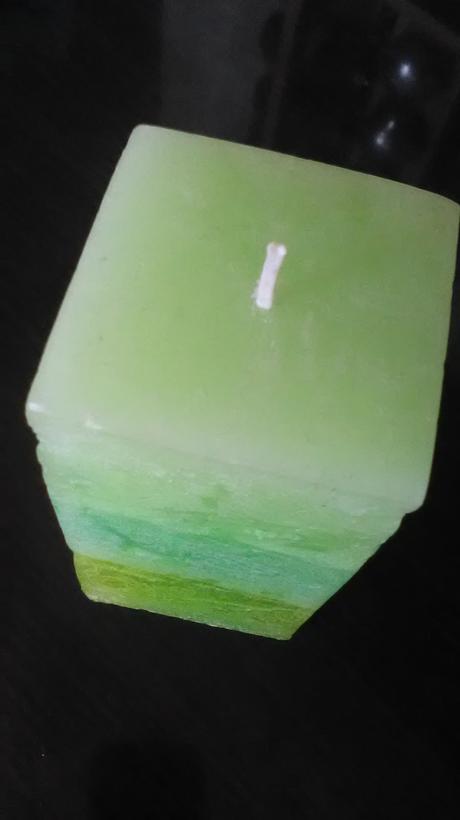 Vonna sviečka - zelený čaj, 