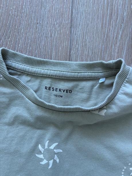 Tričko reserved veľ.110, reserved,110