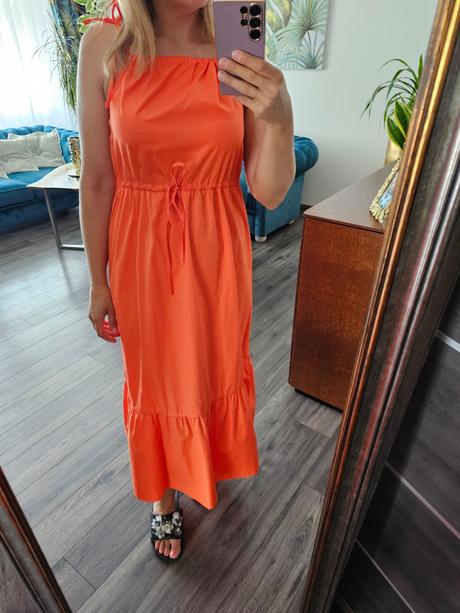 Mohito oranžové letné šaty, mohito,s