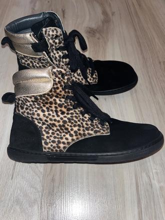 Dámske barefoot koel florence fantasy black/gold č, 39