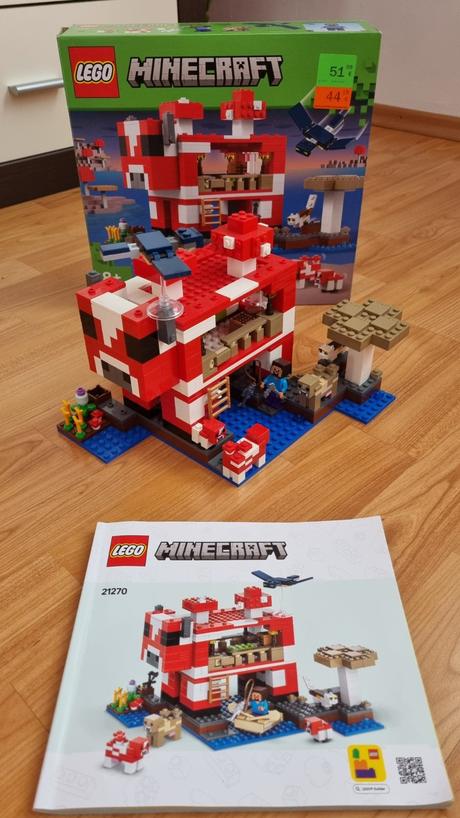 Lego minecraft 21270 hubový dom, 