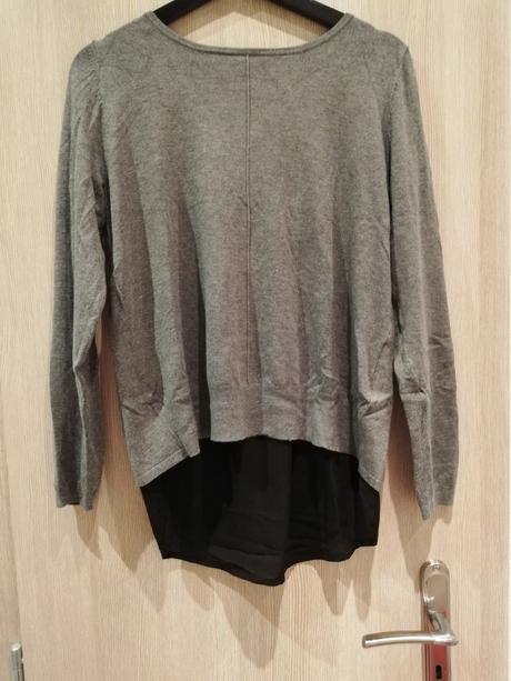 Šedý sveter vero moda, m