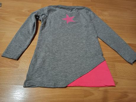Dievčenské tričko s dlhým rukávom, 122