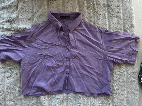 Crop top - košieľka, xs