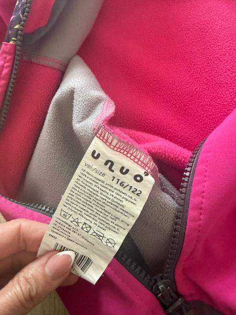 Unuo bunda 116/122 s fleecom, unuo,116